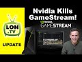 Nvidia shield update no more gamestream for the shield or moonlight app