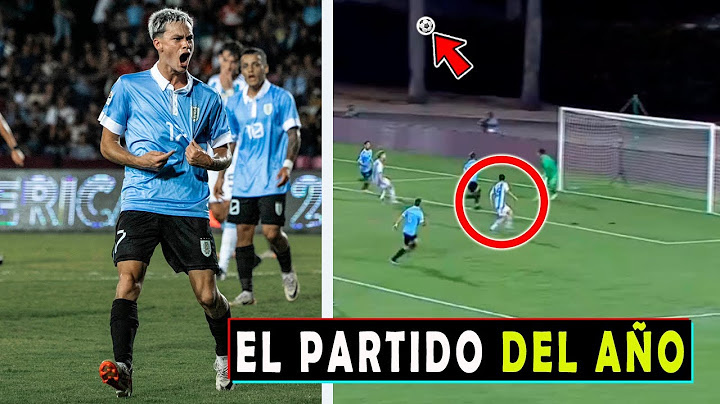 ASI REACCIONA PRENSA SUDAMERICANA a EMPATE ARGENTINA vs URUGUAY SUB 23