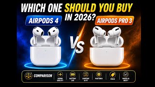 AirPods 4 vs AirPods Pro 3 — Which One Should You Buy in 2026 🔥