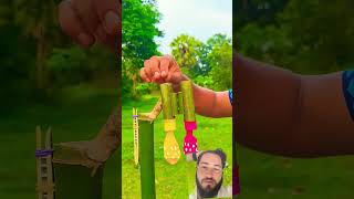 Creative Bamboo Toy | Eco-Friendly Balloon Popper Idea #bamboo #toys#balloons