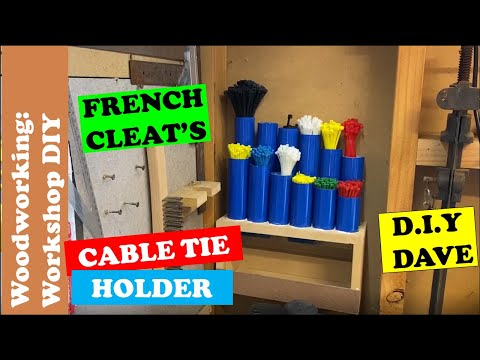Zip Tie Organizer Ideas