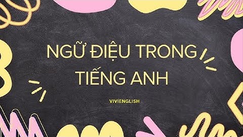 Ngữ điệu trong tiếng Anh