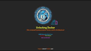 Part 1 Unlocking Docker - Overview of the Course and Containerization Concept
