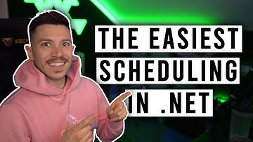 The Easiest Scheduling for Your .NET Applications