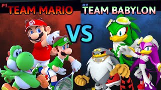 Mario and Sonic: Heroic Skits- Team Mario vs the Babylon Rogues! (Sonic Riders)