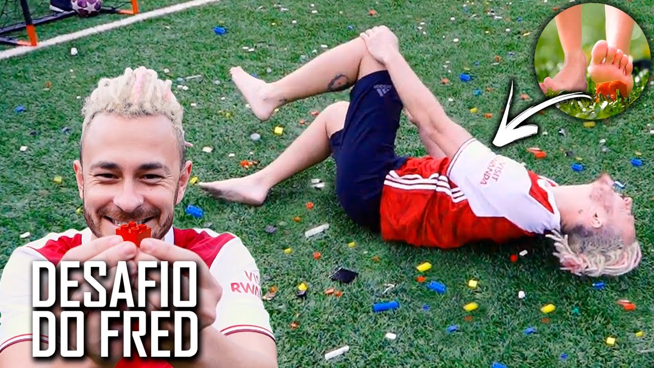 Fute Lego: Jogamos futebol em cima de 4 mil peças