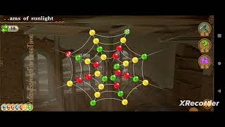 Rainbow Web - match 3 logic puzzle renovating decor game Level 1 gameplay #walkthrough #match3game screenshot 3