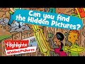 Hidden picture puzzles  cool giraffes  fun games for kids  highlights