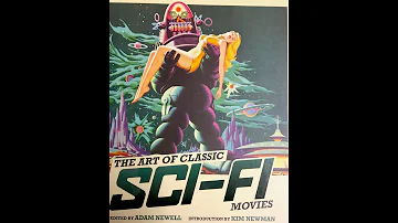 Art Of Classic Sci-Fi Movies By Adam Newell (Applause) Book Review | #bookreview