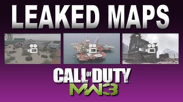 Modern Warfare 3: New Leaked Maps | Boardwalk, Decommission, Off Shore