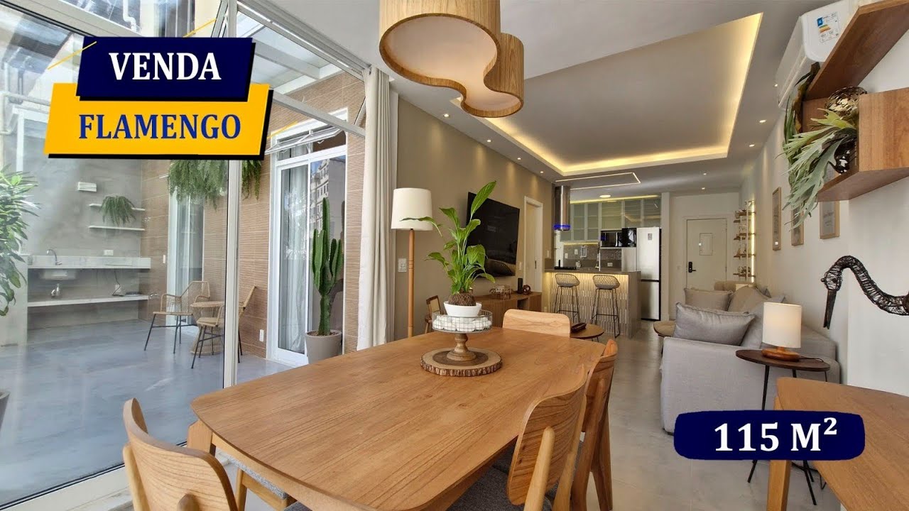 FLAMENGO QUADRA DA PRAIA COBERTURA LINEAR 115M² REFORMADÍSSIMA PREMIUM 2 QUARTOS PORTEIRA FECHADA