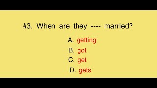 Basic ESL Quiz Questions - ESL Worksheet 04 - EFL Basic Grammar Rules