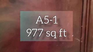 Virtual Tour of the One Bedroom A5-1 Floor Plan at Arrive Eilan