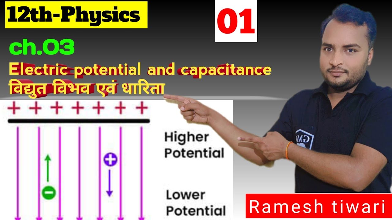 Electric Potential and Capacitance Class 12 | Full Chapter Explanation ...