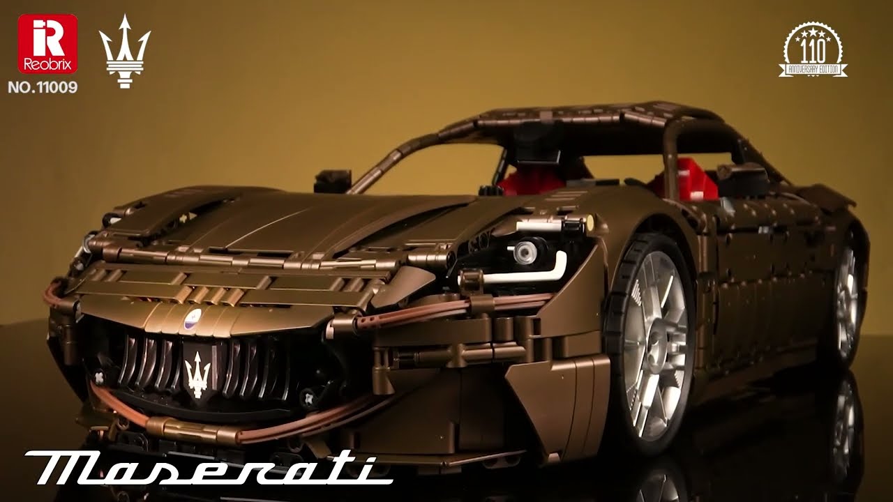 Klocki REOBRIX 11009 Super samochód Maserati GranTurismo - zdalnie sterowany (5480 elementów)