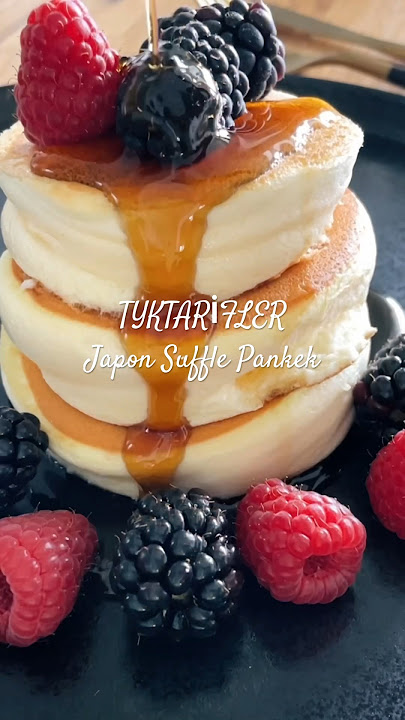 Japon Suffle Pankek😍  #pankek #pratiktarifler #tarif #keşfet