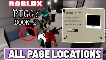 Temple Piggy Pages Update Book 2 Chapter 10 | How To Get All Roblox Piggy Book 2 Ch 10 Pages