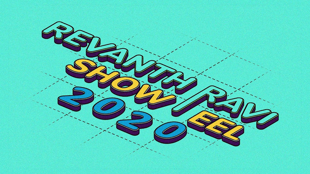 Revanth Ravi 3D | 2D Motion Design Show Reel 2020 - YouTube