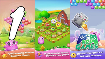 Bubble Cats - Bubble Shooter Pop Bubble Games Gameplay Walkthrough #1 (Android, IOS)