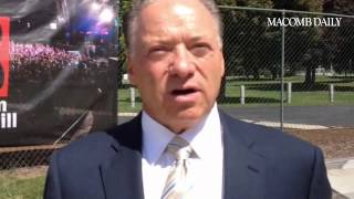 Tom Celani of Freedom Hill talks about "Tribute to the American Workforce" to be built there