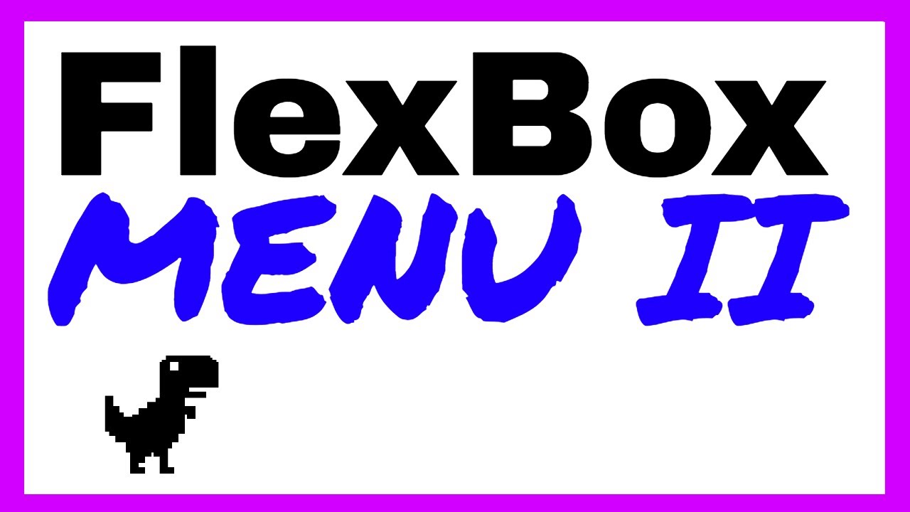 Flexbox Menu - YouTube