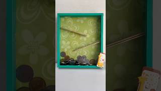 Rolling coin bank #diy #coin #coinbank #piggybank #piggy #easycraftideas #cardboardcraft