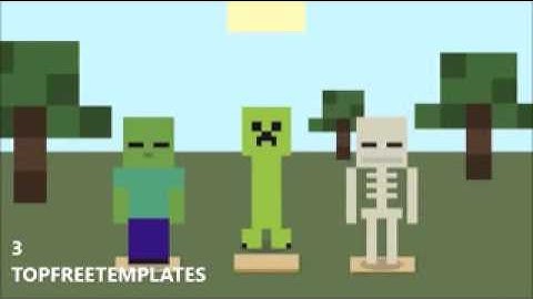 BEST Top 5 FREE 3D Animated Minecraft Intro Templates 2015