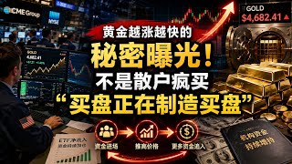 🔥 黄金越涨越快的秘密曝光：不是散户疯买，而是“买盘正在制造买盘”                                      #黃金 #白銀 #投資策略 #避險資產 #美元 #贵金属