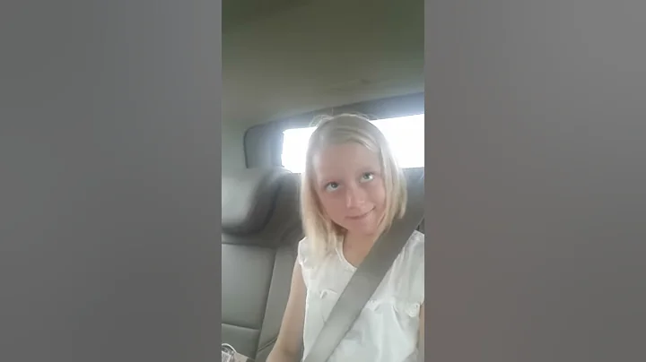 Look at sister doesn't like being videoed secretly