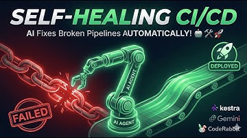 Building a Self-Healing CI/CD Pipeline with Kestra, Gemini 2.0 & CodeRabbit