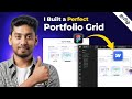 How to Convert Figma Designs to Webflow Portfolio Sections | Webflow Grid Tutorial