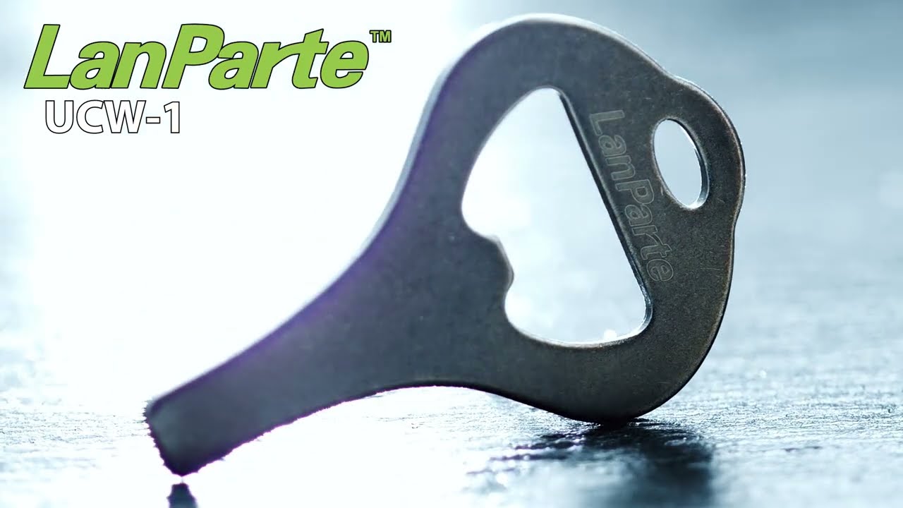 Lanparte UCW-1 universal camera wrench for screws & bottle opener / Flaschenöffner + Schraubendreher