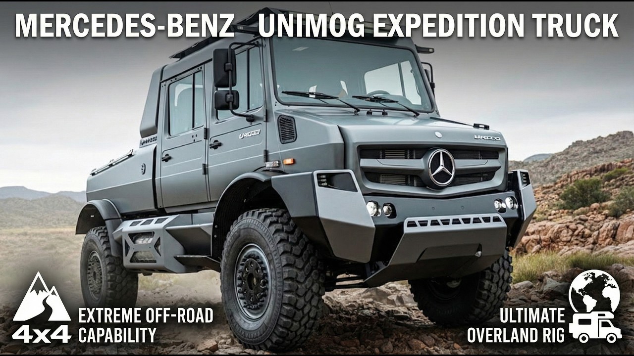 Mercedes-Benz Unimog U 4023 Luxus-Offroader im Detail