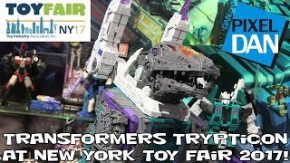 Celebrity Transformers Trypticon Titans Return at New York Toy Fair 2017 Profile