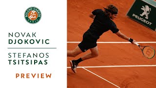 ... watch the preview of match that will oppose novak djokovic and
stefanos t...