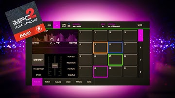 Akai iMPC Pro 2 First Awsome beat video on the Iphone 14