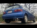 Project EG Civic Hatchback | Yonaka Catback Exhaust & Header Install