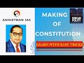 Making of constitution  adhisthan ias  prelims is coming