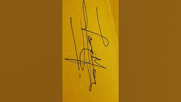 Professional Signature ✍Style #trending #viral #art #signature #calligraphy #reels #ytshorts #shorts