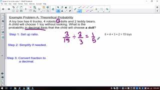 Theoretical Probability Decimal