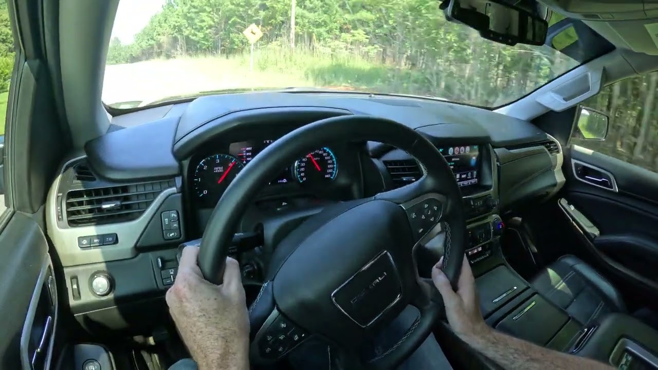 Supercharged 2018 GMC Yukon Denali Driving Video - YouTube
