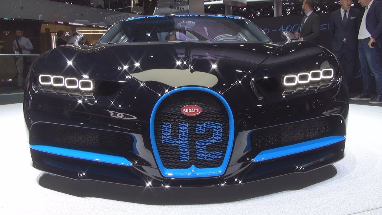 Bugatti Chiron 2018 Exterior And Interior
