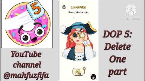 Dop 5 level 353 || 🎮🌀🎮 Delete one part, offline gameplay, walkthrough, Android, ios || @MahfuzFIFA