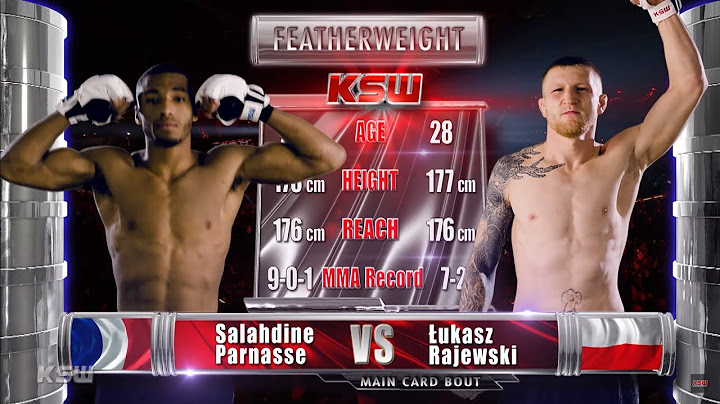 KSW Free Fight: Salahdine Parnasse's KSW Debut