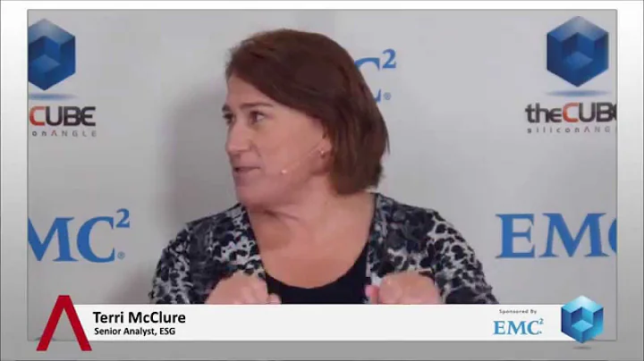 Terri McClure, ESG | EMC World 2014