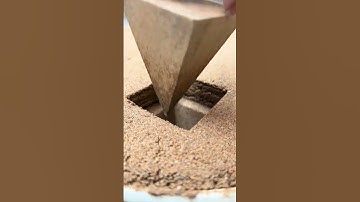 7. Making an inverted silver pyramid! #decompression #handmade with no background music.