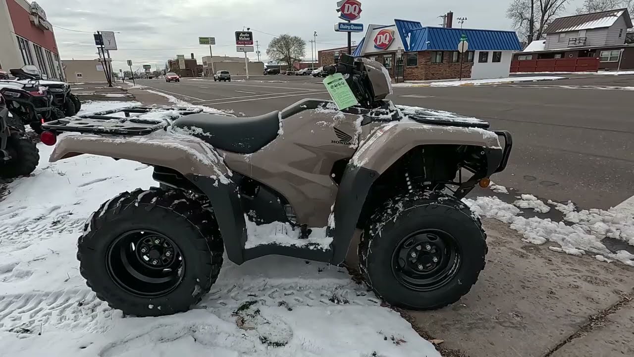 New 2024 Honda FourTrax Foreman 4x4 ATV For Sale In Rice Lake, WI
