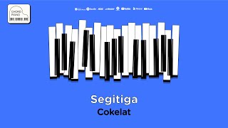 Chord Piano Cokelat - Segitiga