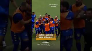 Sassá abre o placar para o Nacional contra o CSA: 1 a 0
