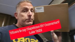 KEYSTONE RV Converter!  Where is my Converter?  Can I change to lithium?